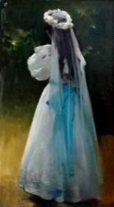 Nena de primera comunió - Joan Brull i Vinyoles (1863-1912)