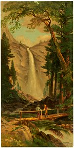 Nevada Fall, Yosemite Valley 2 (Boston Public Library)