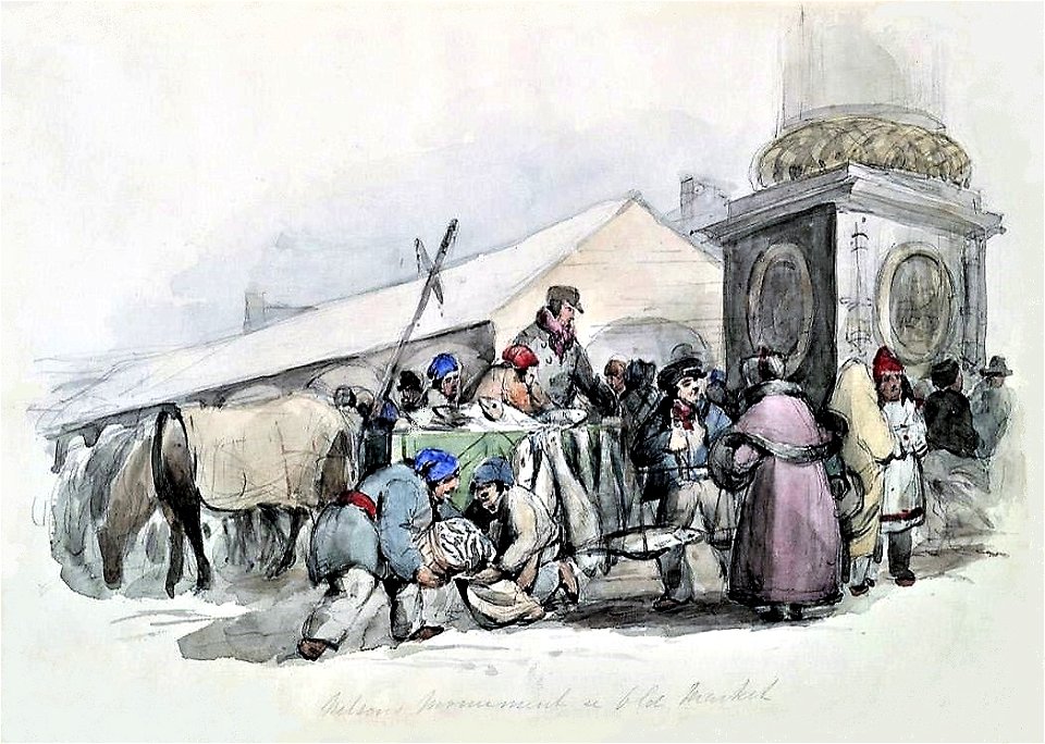 Nelson s Monument and Old Market