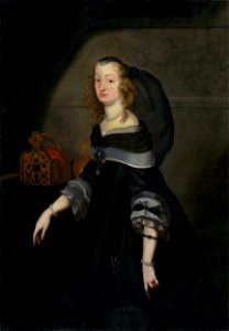 Nemecký maliar - Portrait of Eleonór Mantová (Portrait of Noblewoman) - O 98 - Slovak National Gallery