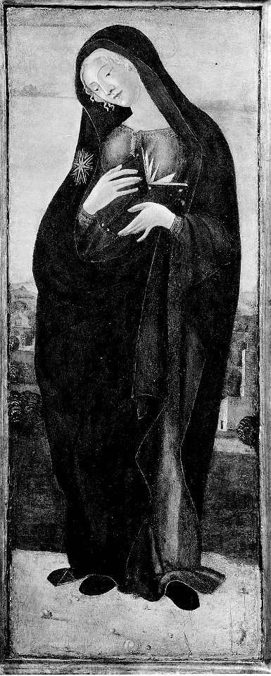Neroccio di Bartolomeo de'Landi - The Virgin Annunciate - 39.802 - Museum of Fine Arts