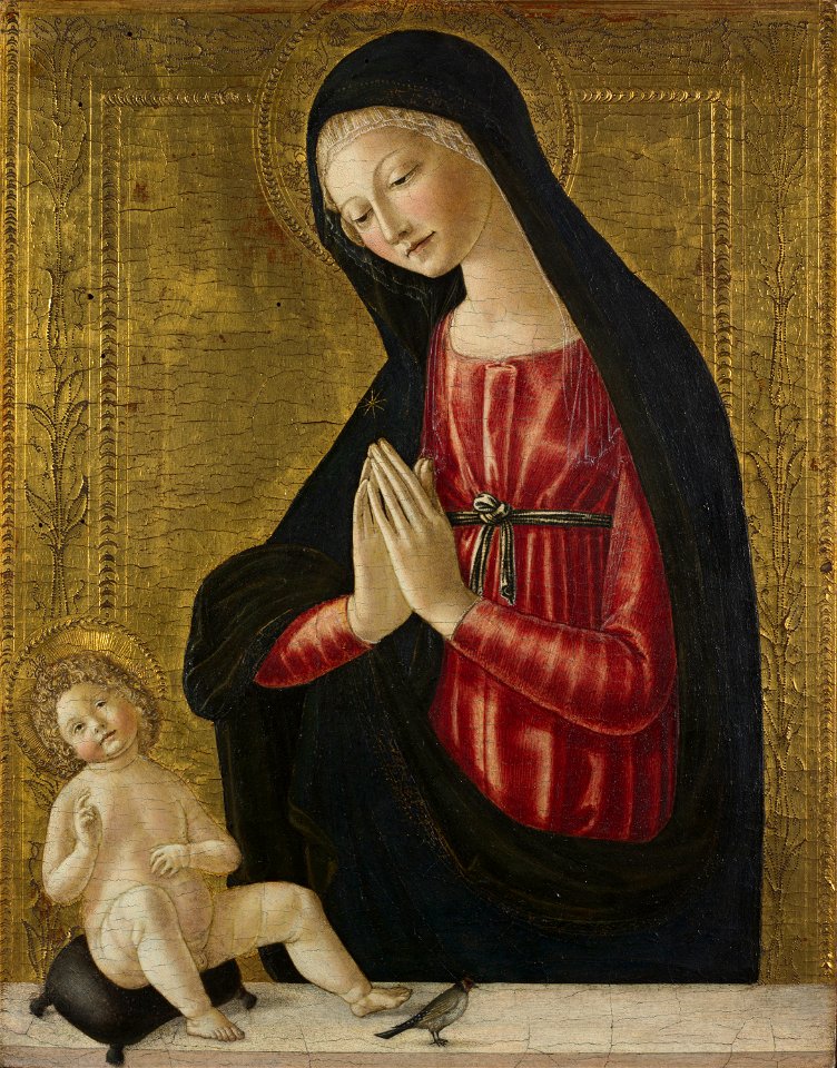 Neroccio de' Landi - Virgin and Child with a Goldfinch - 1980.101 - Cleveland Museum of Art