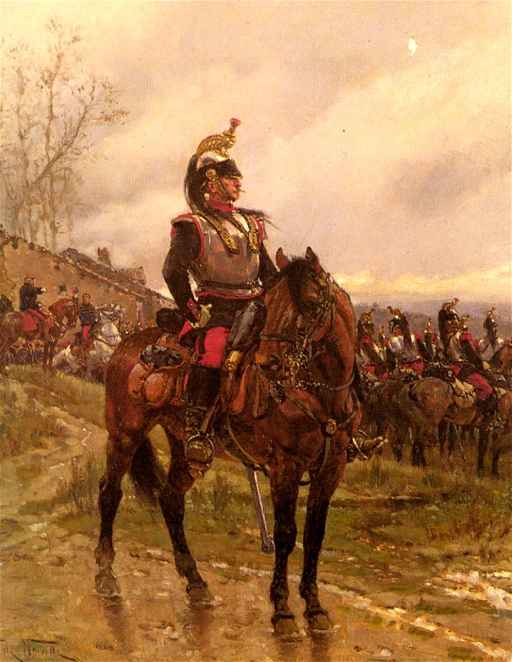 Neuville Alphonse Marie De «French Cuirassiers»