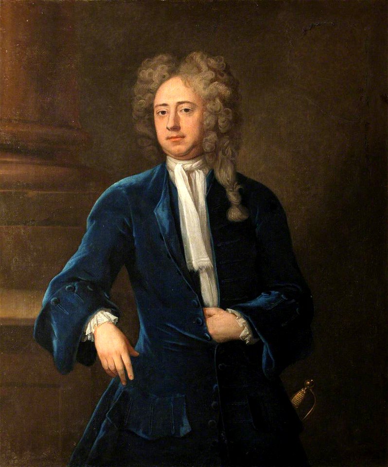 Michael Dahl (1656-1659-1743) - Henry Liddell, (d.1770) (^) - 1171143 - National Trust
