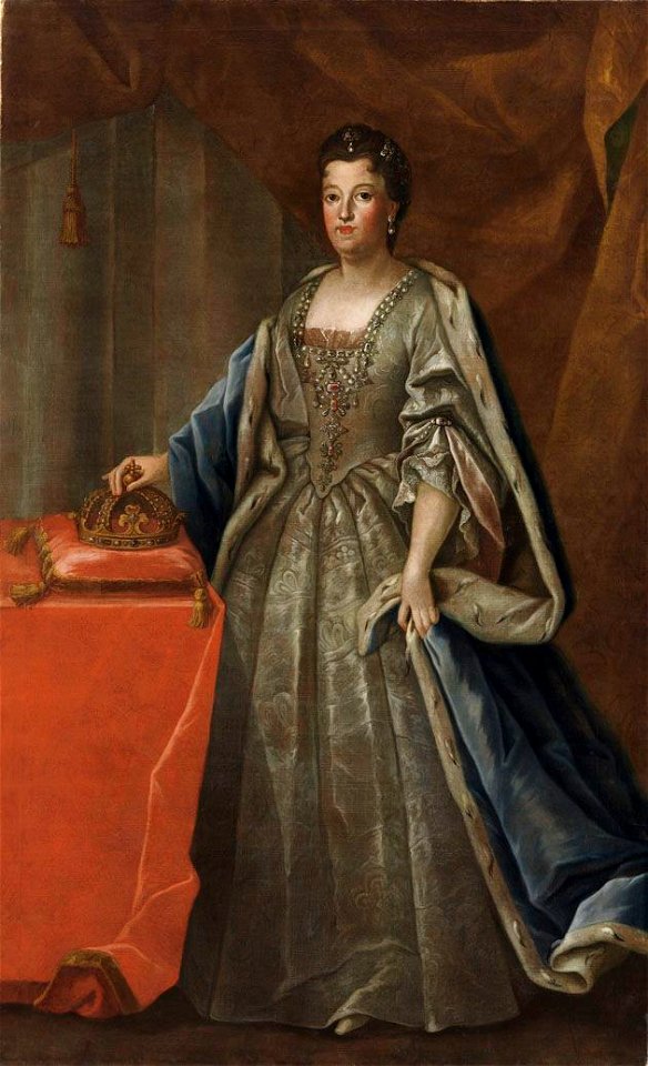 Michael Hartwagner - Bildnis der Therese Kunigunde, Gemahlin des Kurfürsten Max Emanuel von Bayern (1676-1730) - 4289 - Bavarian State Painting Collections