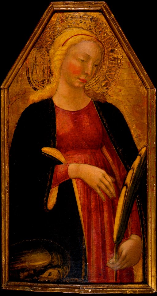 Neri di Bicci - Saint Margaret of Antioch - 1936.58 - Fogg Museum