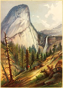 Nevada Fall, Yosemite Valley, California 2 (Boston Public Library)