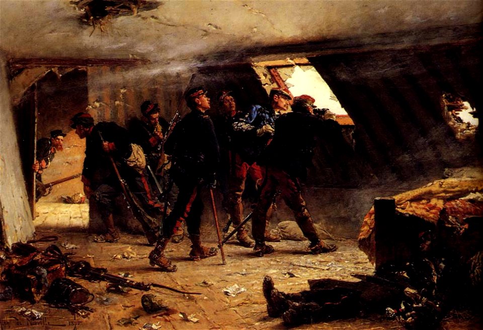 Neuville Alphonse de Episode From The Franco Prussian War