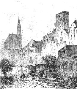 Neuötting Illustration Stumpf 1852