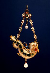 Netherlandish - Dolphin Pendant - Walters 44443