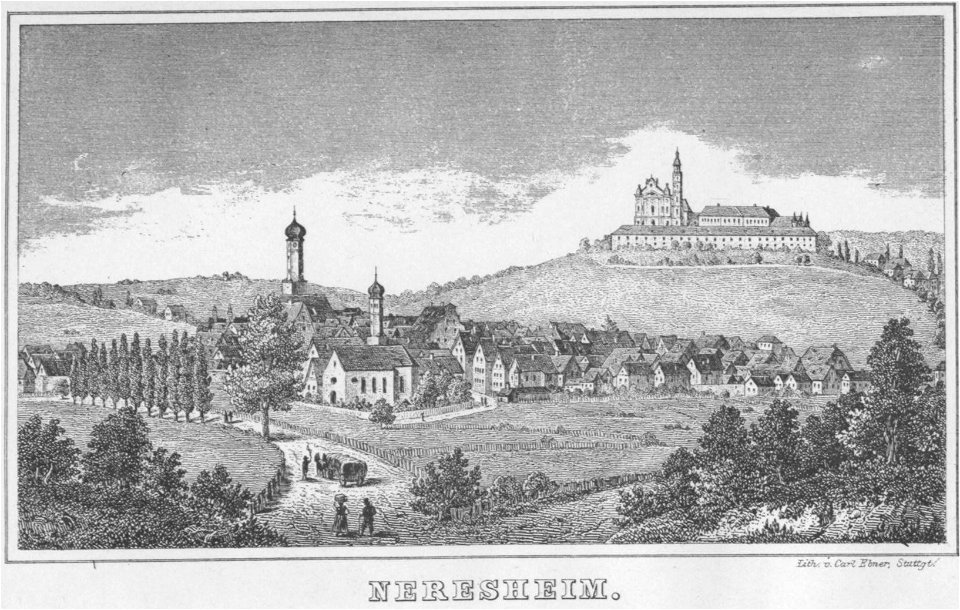 Neresheim Lithographie