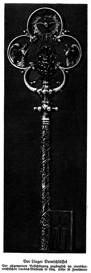 Michael Blümelhuber Linzer Domschlüssel 1924 dgE