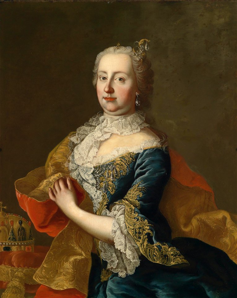 Workshop of Martin van Meytens Kaiserin Maria Theresia