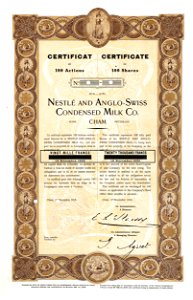 Nestle and Anglo-Swiss Condensed Milk 1918