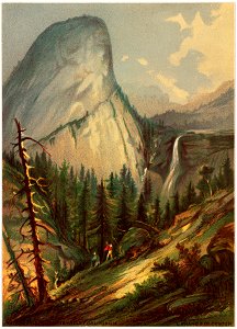 Nevada Fall, Yosemite Valley, California (Boston Public Library)