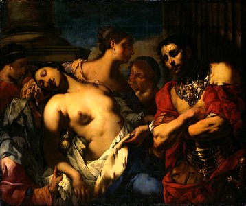 Nerone esamina il corpo di Agrippina - Negri. Free illustration for personal and commercial use.