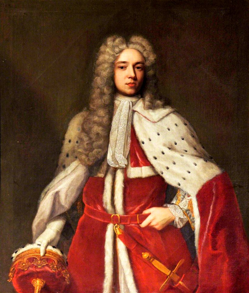 Michael Dahl (1656-1659-1743) - Henry Somerset (1684–1714), 2nd Duke of Beaufort, KG, in Ducal Robes - 1180909 - National Trust