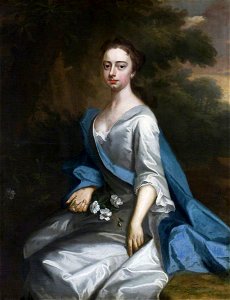Michael Dahl (1656-1659-1743) - Mary Vere Robartes (d.1758), Mrs Thomas Hunt II - 884959 - National Trust