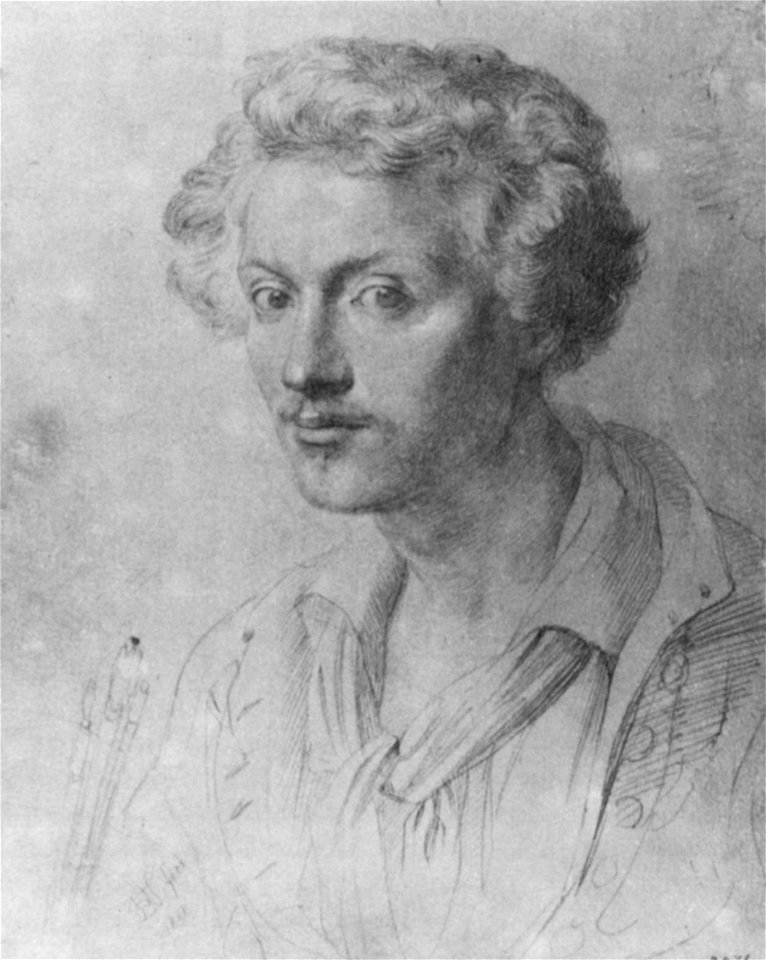 Friedrich von Nerly Selbstporträt 1828