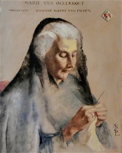 Neville Lytton (1879-1951) Marie van Ockerhout (1935) Kasteel van Loppem 20-07-2021