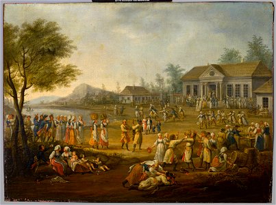 Michał Stachowicz - Dożynki (harvest festival) - MP 2295 MNW - National Museum in Warsaw