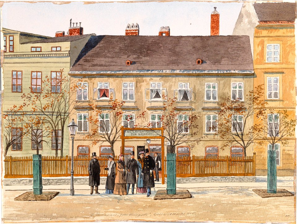 Neubauer – Restaurant Zum Weingartl, Getreidemarkt, Vienna