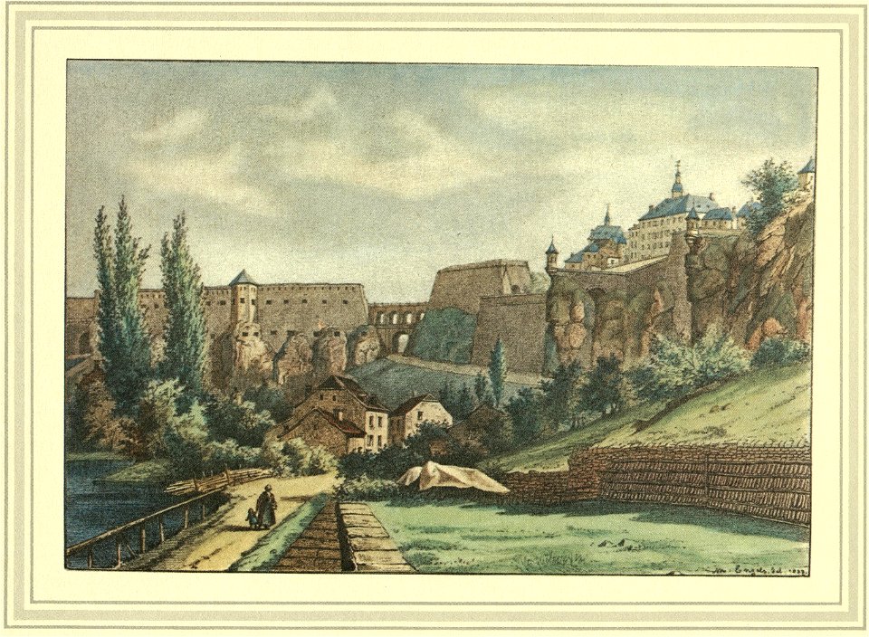 Michel Engels - 15 Le Bock et le pont du Château (Mohrfels)