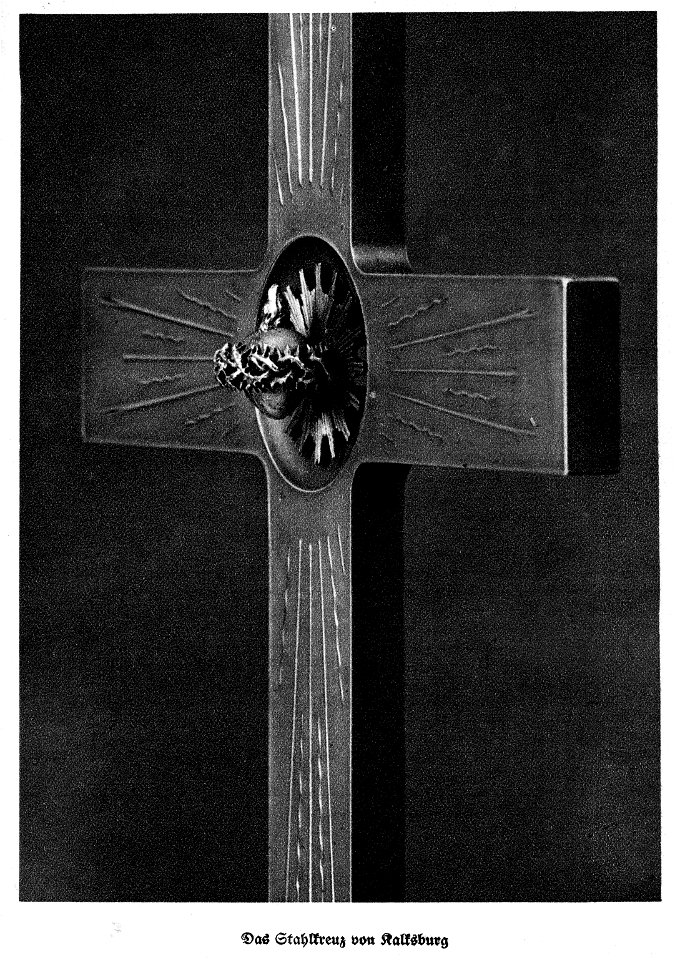 Michael Blümelhuber Stahlkreuz von Kalksburg 1925 dgE