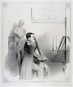 Michael Nikolaievich of Russia by F.Chevalier (1849)