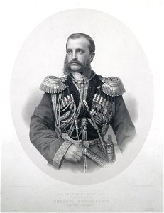 Michael Nikolaevich of Russia by K.A.Schulz (1880s)