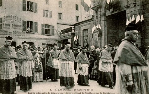 Mgr Ruch la 13 octobre 1919