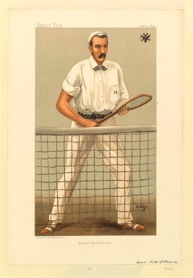 Michael Michailovitch Vanity Fair 4 January 1894