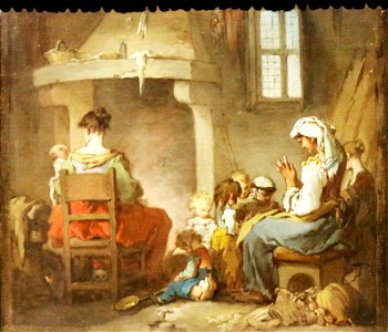 Michel-François Dandré-Bardon - L'Âtre