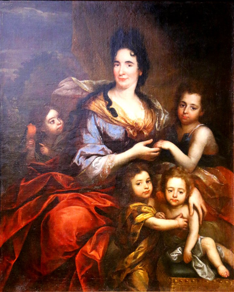 Michel Serre - Portrait de la femme de l'artiste
