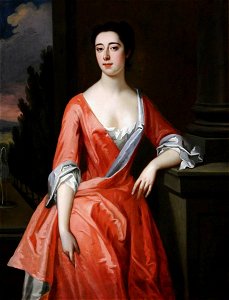 Michael Dahl (1656-1659-1743) (style of) - Mrs Francis Lewis Hugonin (d.1767) - 709288 - National Trust