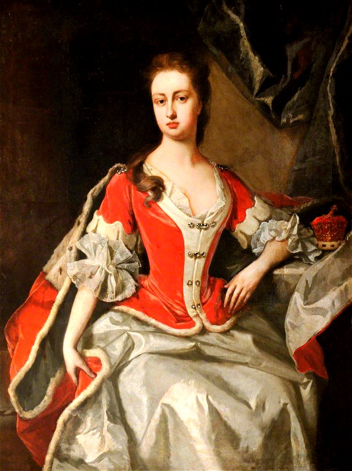 Michael Dahl (1656-1659-1743) - Mary Preston (d.1724), Marchioness-Duchess of Powis, in Peeress's Robes - 1180910 - National Trust