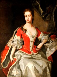 Michael Dahl (1656-1659-1743) - Mary Preston (d.1724), Marchioness-Duchess of Powis, in Peeress's Robes - 1180910 - National Trust