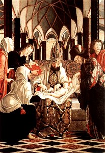 Michael Pacher - St Wolfgang Altarpiece - Circumcision - WGA16822