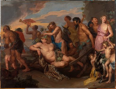 Michaelina Woutier, , Kunsthistorisches Museum Wien, Gemäldegalerie - Bacchanal - GG 3548 - Kunsthistorisches Museum