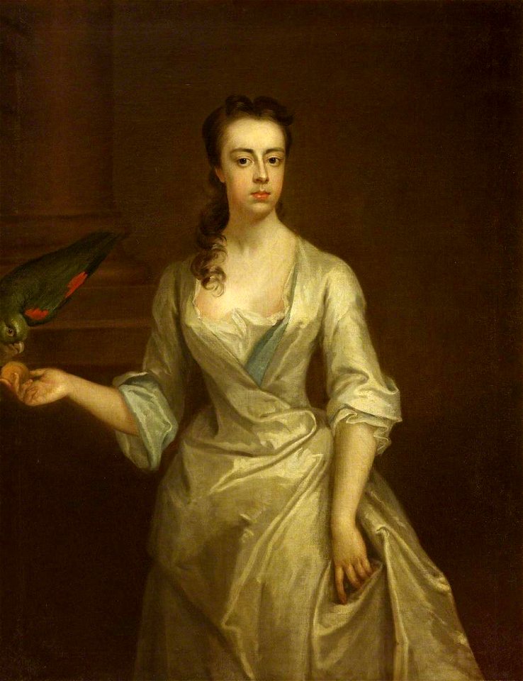 Michael Dahl (1656-1659-1743) - The Honourable Ann Masham (d.1727), Mrs Henry Hoare II - 732235 - National Trust