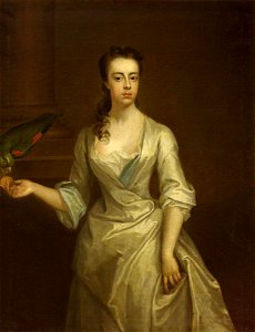 Michael Dahl (1656-1659-1743) - The Honourable Ann Masham (d.1727), Mrs Henry Hoare II - 732235 - National Trust