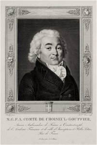 MGFA Comte de Choiseul-Gouffier - Choiseul-gouffier Gabriel Florent Auguste De - 1822