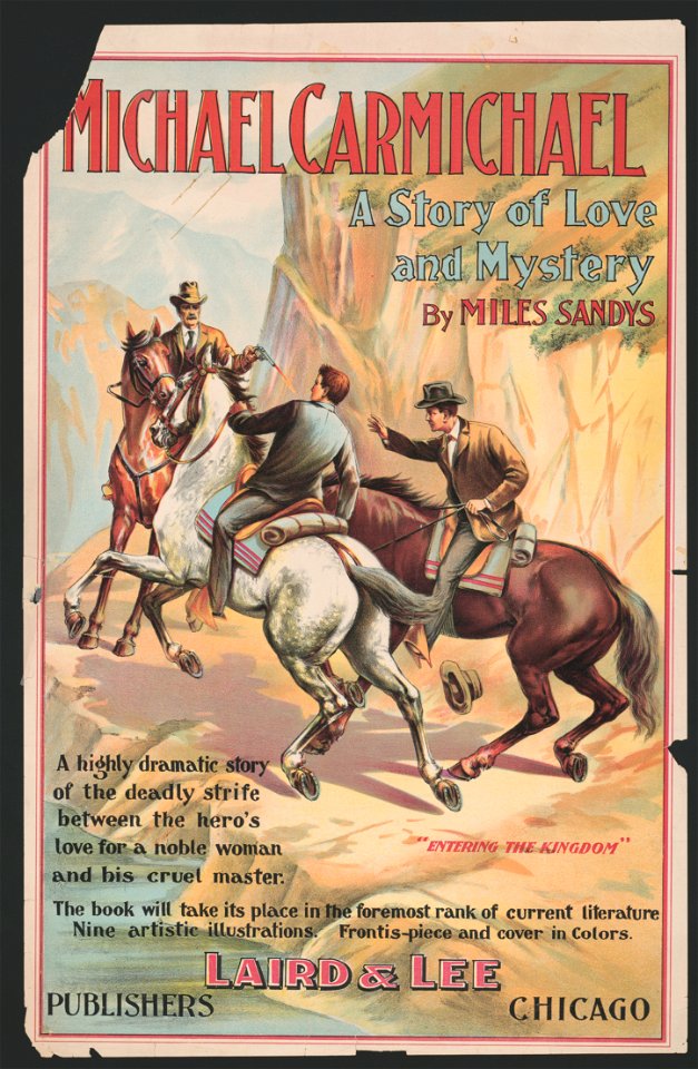 Michael Carmichael - a story of love and mystery by Miles Sandys. LCCN2014650124