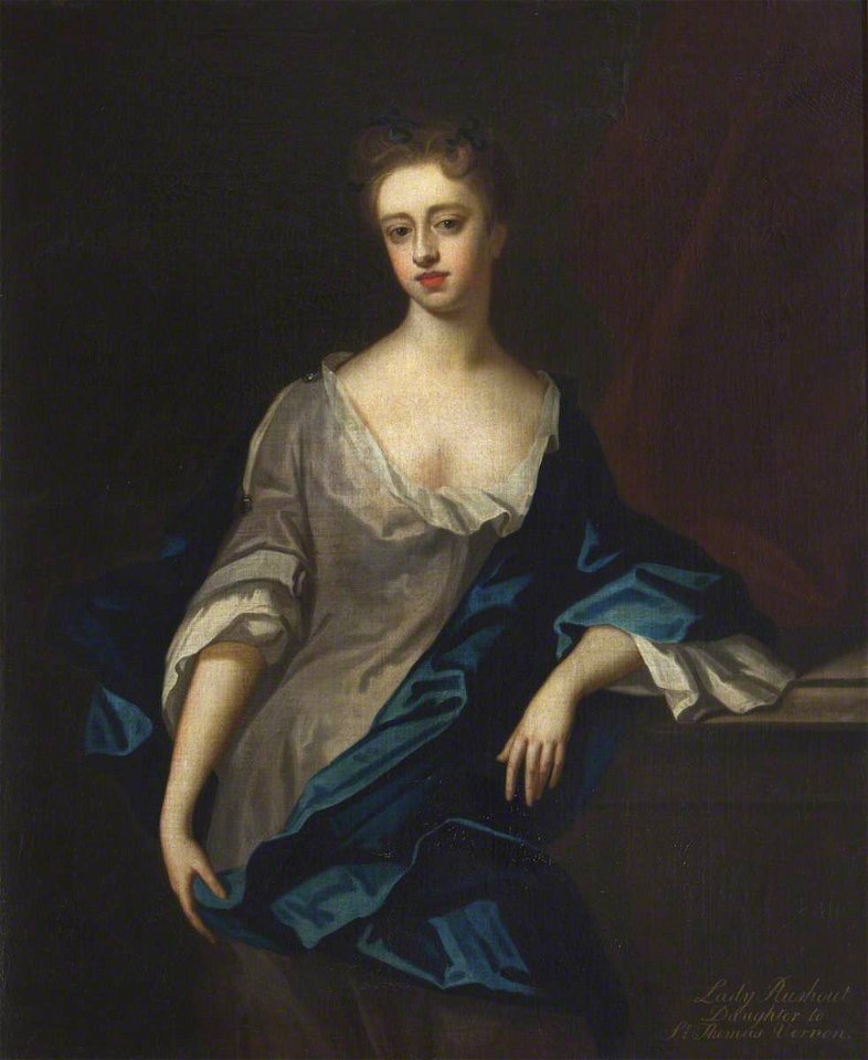 Michael Dahl (1656-1659-1743) (by or after) - Arabella Vernon (d.1705), Lady Rushout - 653147 - National Trust