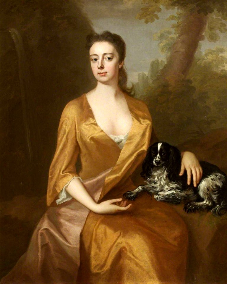Michael Dahl (1656-1659-1743) - Reputedly a Daughter of William, 1st Earl of Dartmouth, Barbara, Lady Bagot (d.1765) or Anne, Lady Holte (d.1740) - 562409 - National Trust