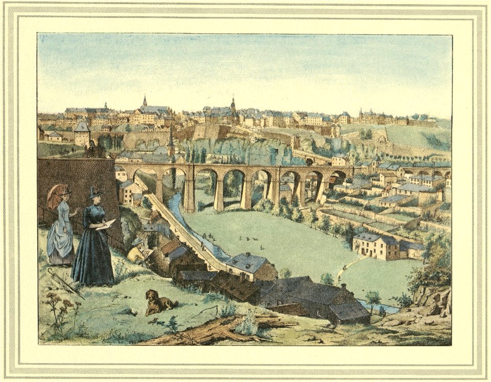 Michel Engels - 25 Luxembourg, devenu ville ouverte, vu du Fetschenhof