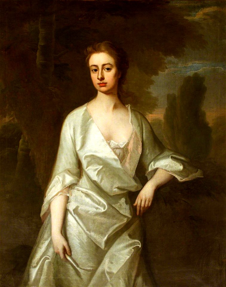 Michael Dahl (1656-1659-1743) - The Honourable Mary Mansel, Mrs John Ivory Talbot - 996326 - National Trust
