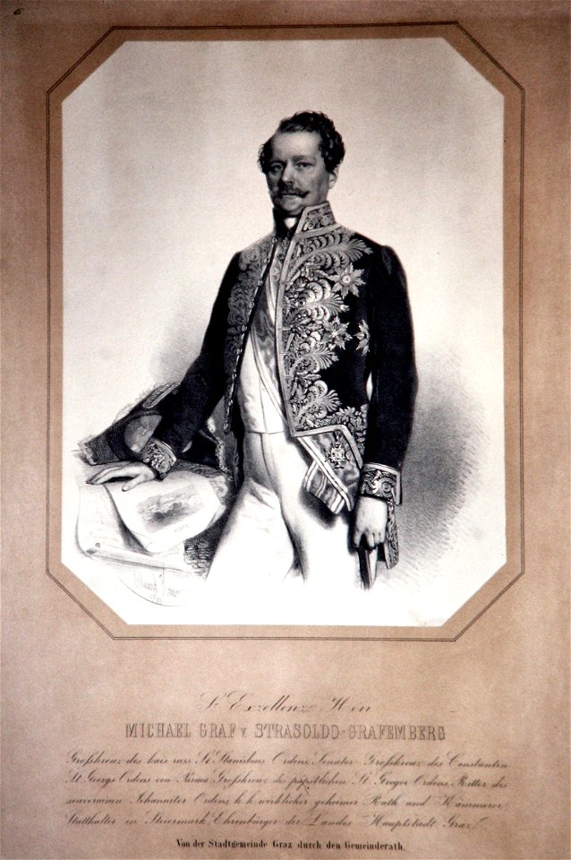 Michael von Strassoldo-Grafemberg Litho