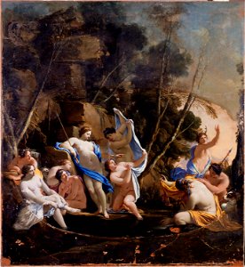 Michel Dorigny - Diane et Actéon - PDUT1184 - Musée des Beaux-Arts de la ville de Paris
