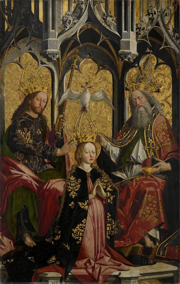 Michael Pacher - Die Krönung Mariae - 5307 - Bavarian State Painting Collections